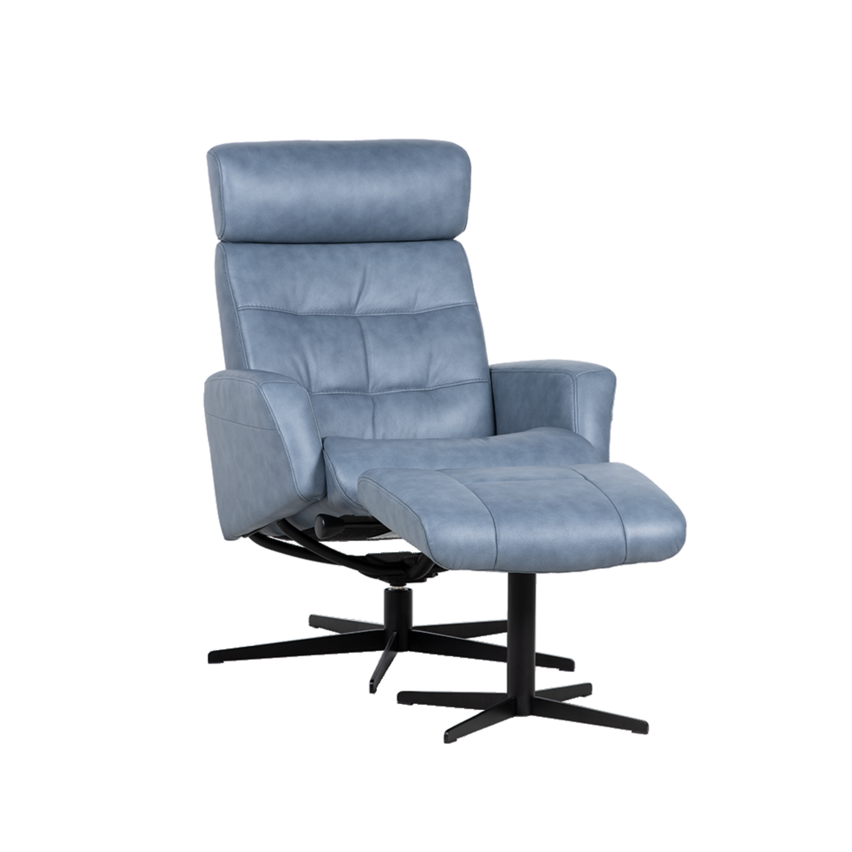 Charlie Recliner in Aurora Leather