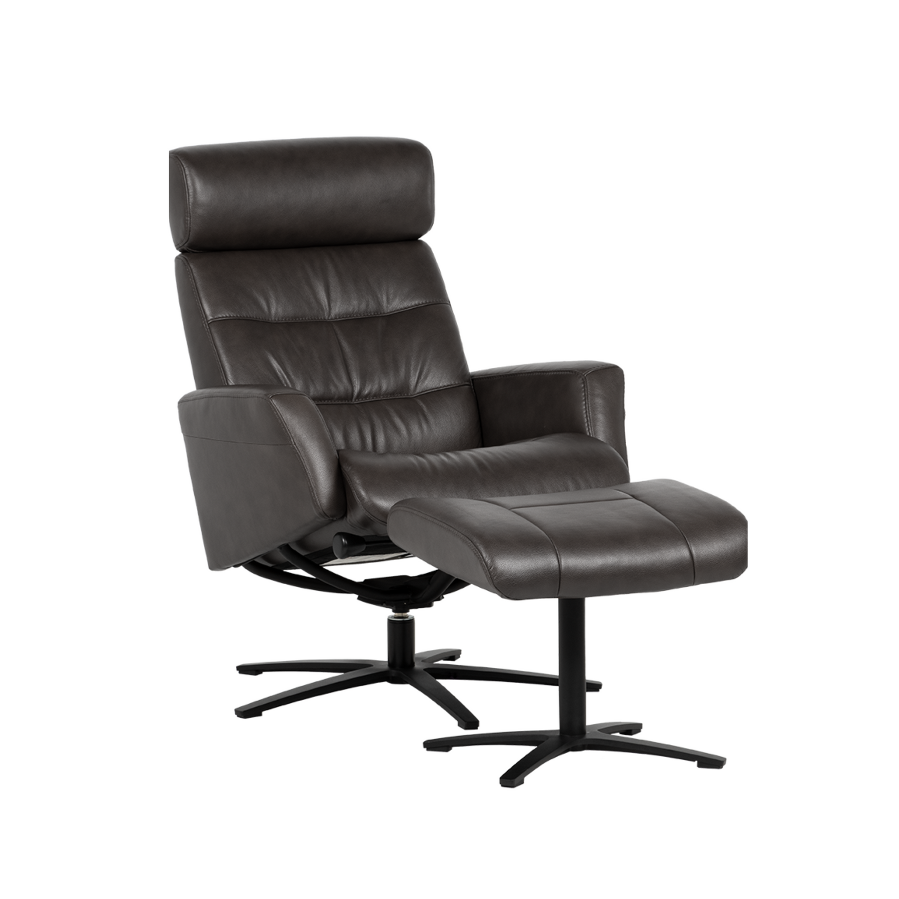 Charlie Recliner in Aurora Leather