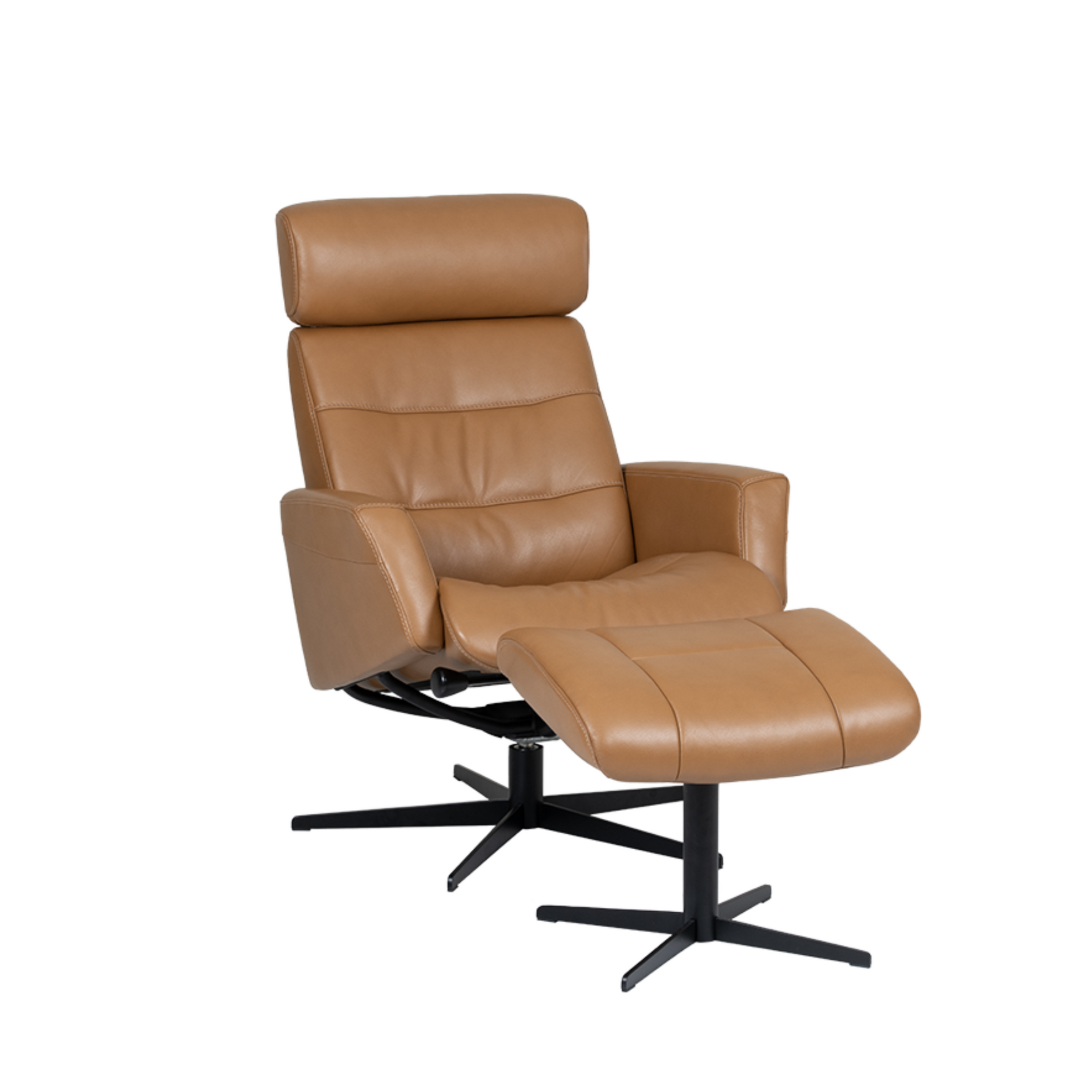 Charlie Recliner in Aurora Leather