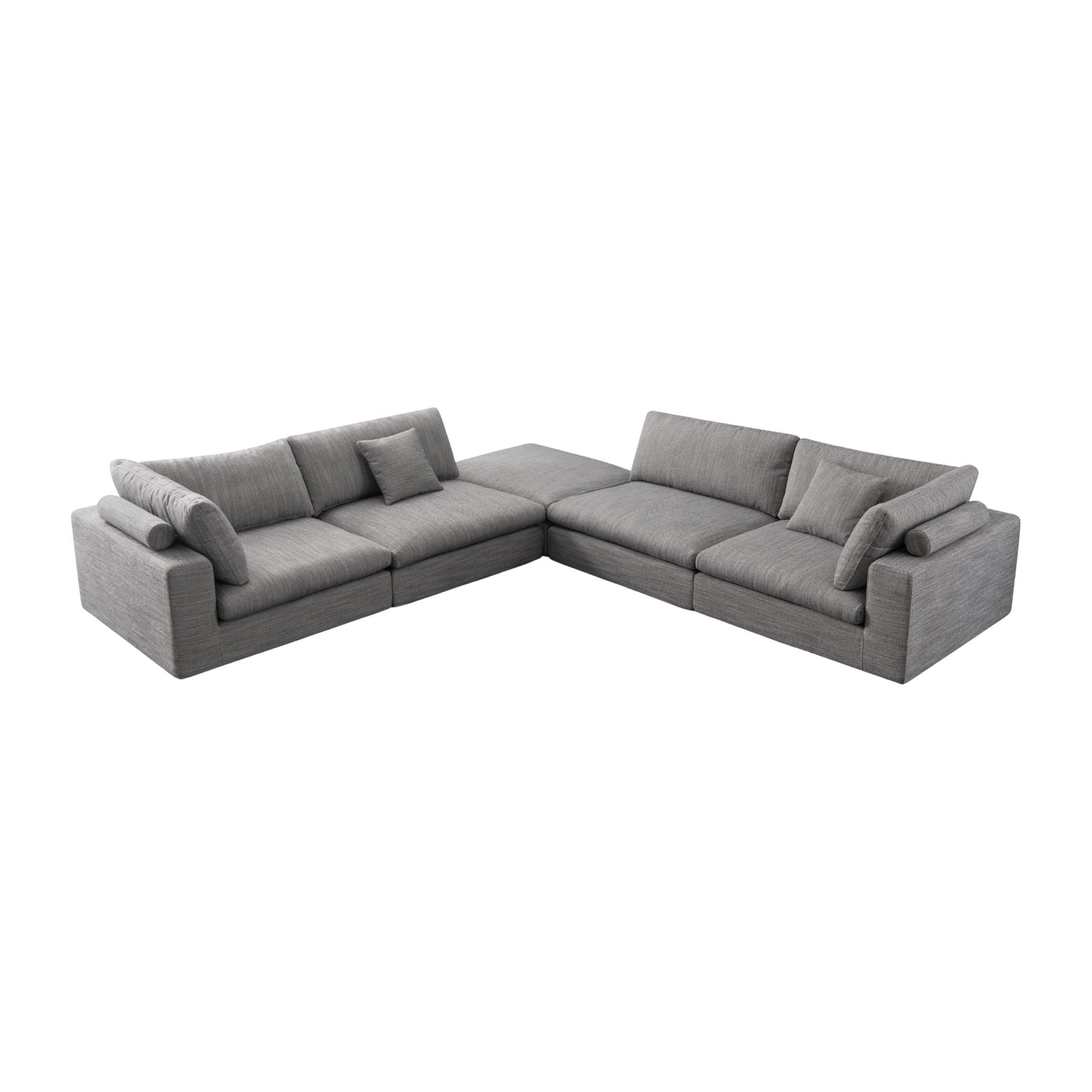 Blanco Sofa Modular in Narla Basalt