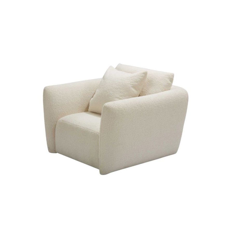 Alfie Swivel Chair in Everest