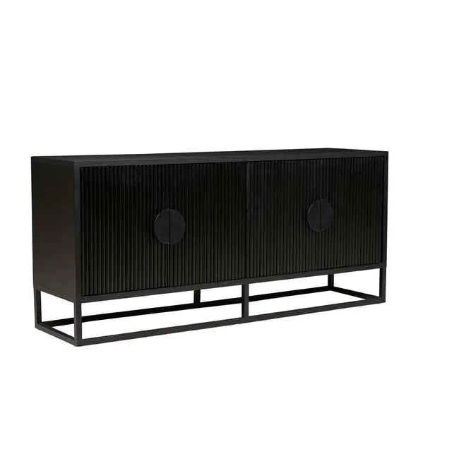 Benjamin Ripple Buffet in Matte Black