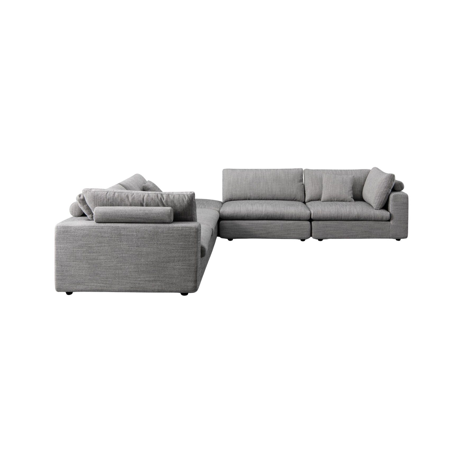 Blanco Sofa Modular in Narla Basalt