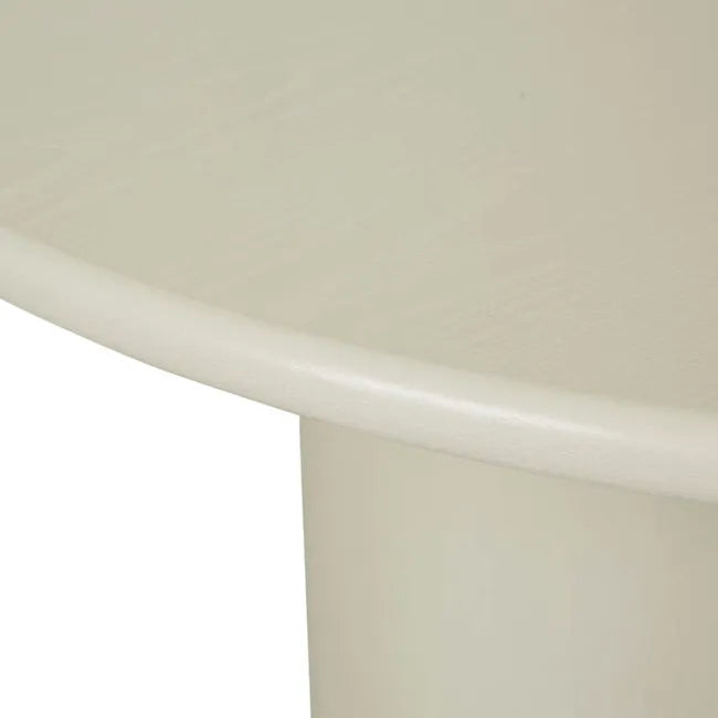 Artie Wave 125cm Dining Table in Putty