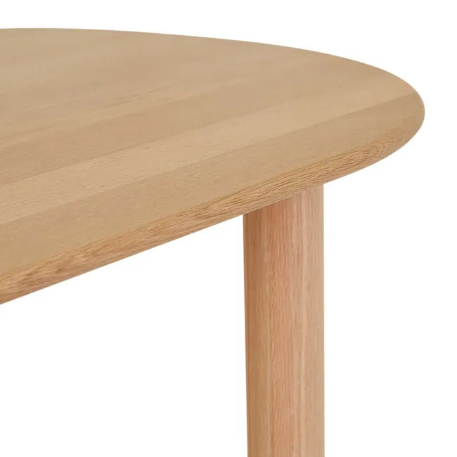 Linea Oslo Oval Dining Table in New Oak