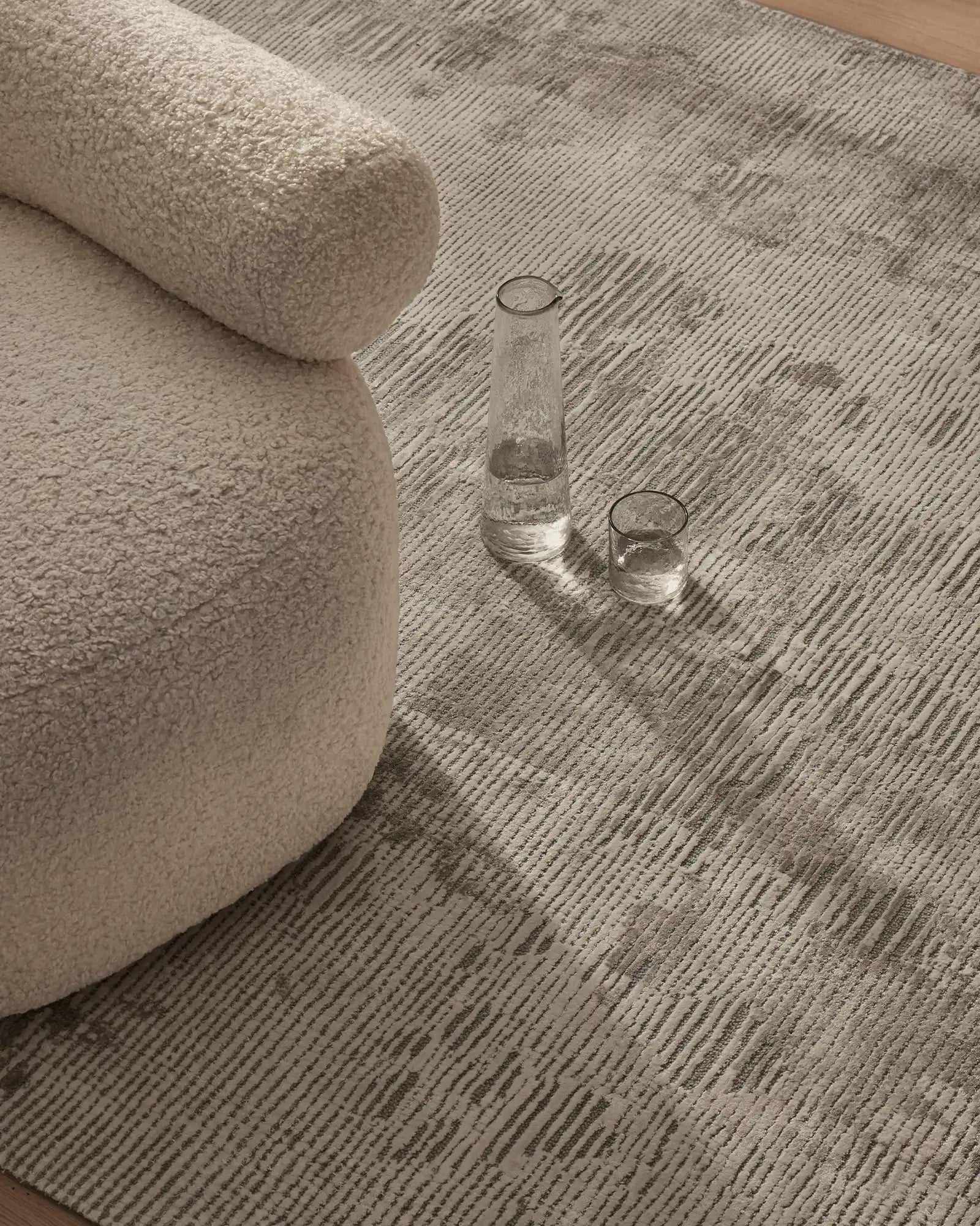 Glebe Silver Rug