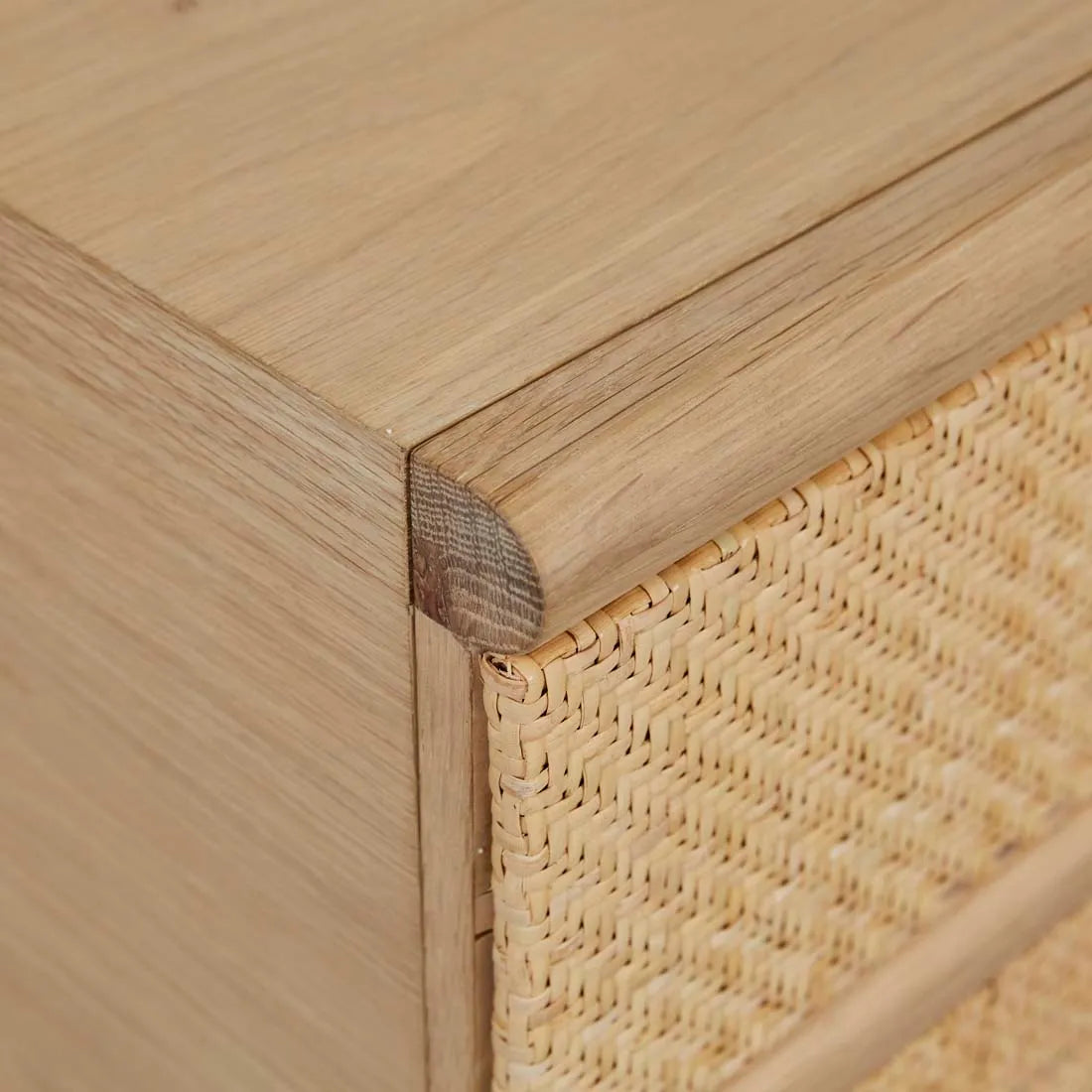 Hartley Entertainment Unit in Satin Oak