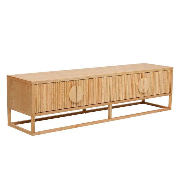 Benjamin Ripple TV Unit in Natural Ash
