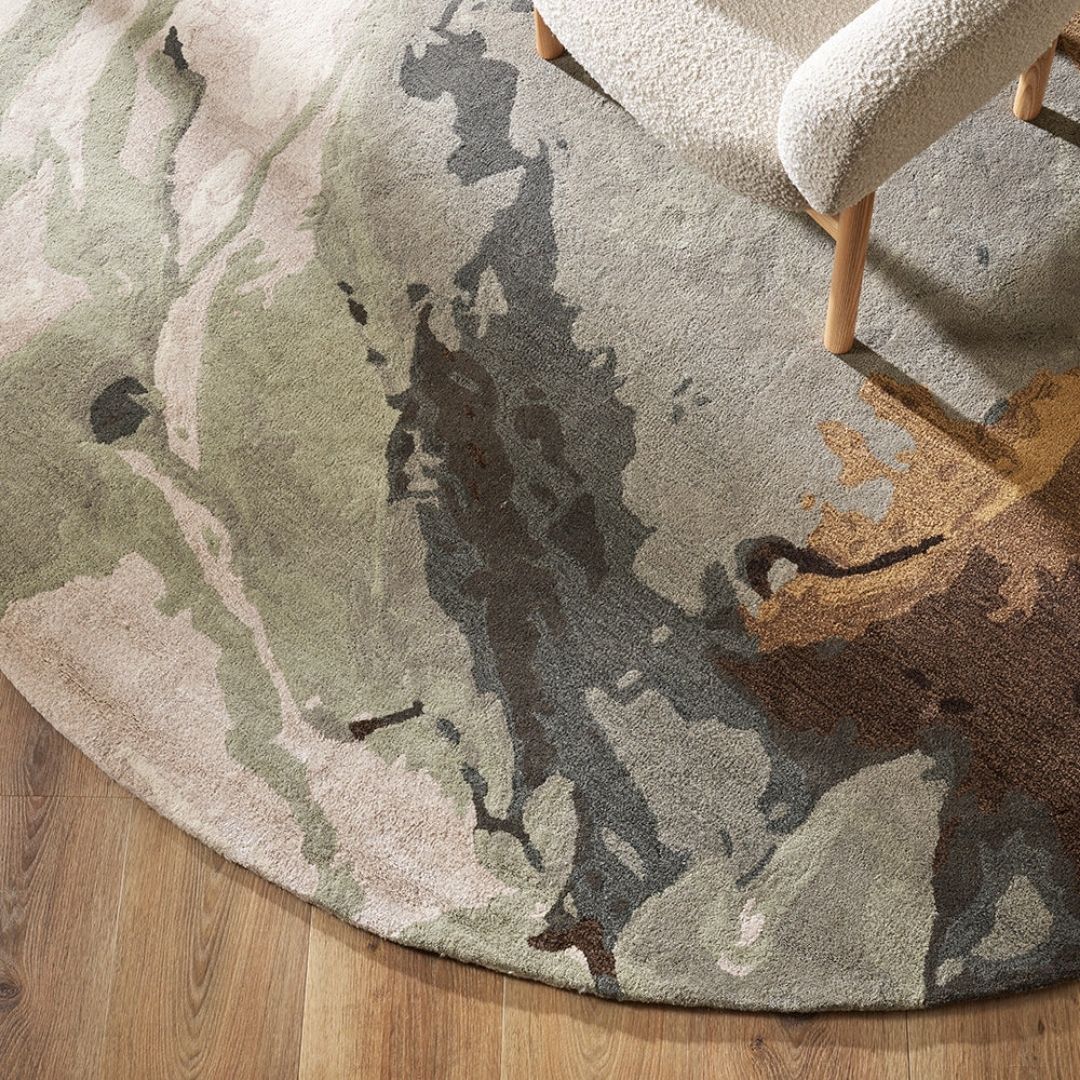 Uluru Sandstone Round Rug