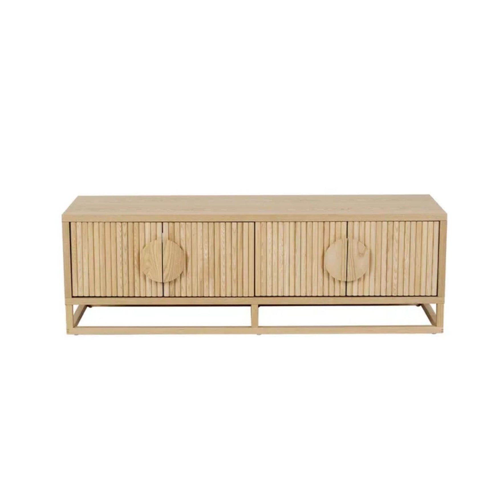 Benjamin Ripple TV Unit in Natural Ash