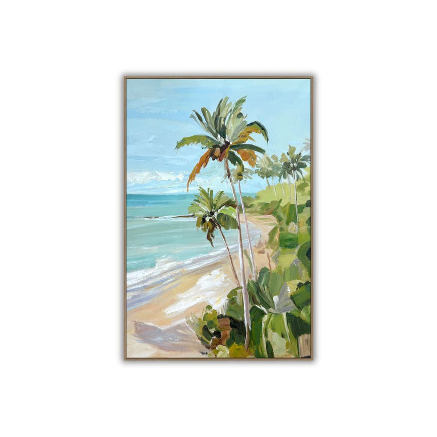 Calming Coastline B Print