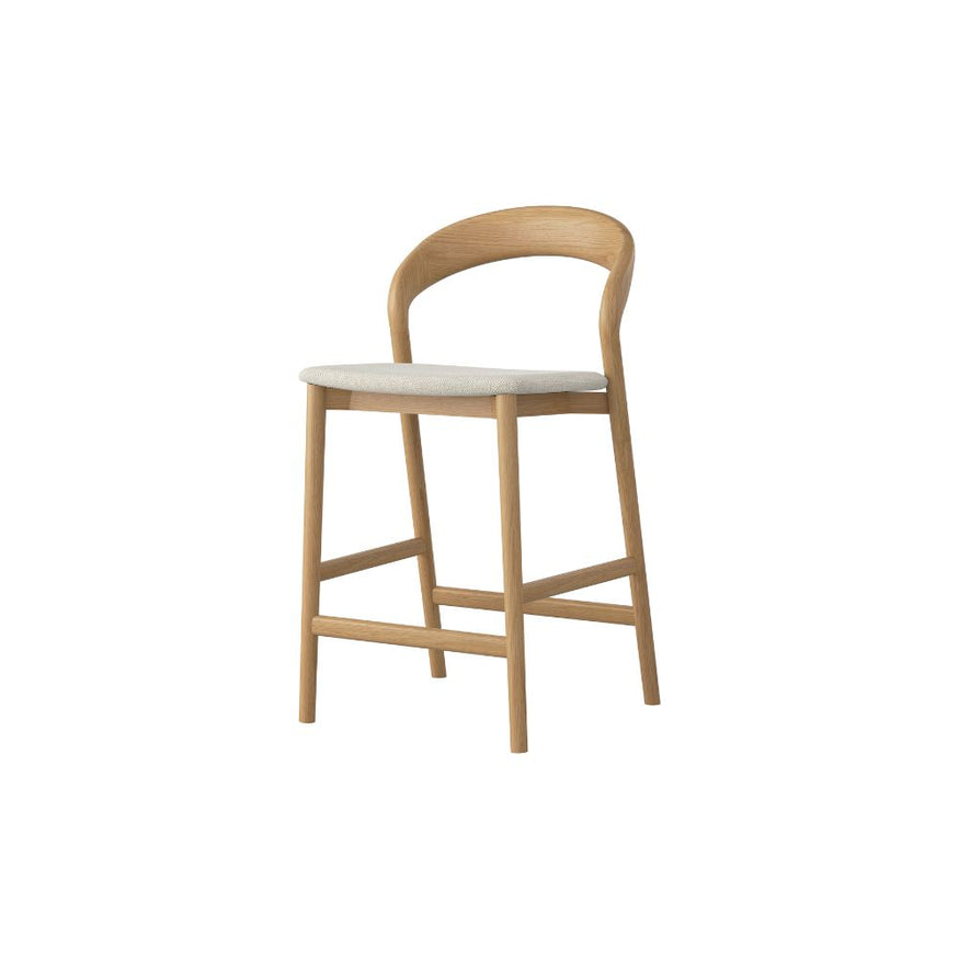 Tempo Barstool in Fabric Seat