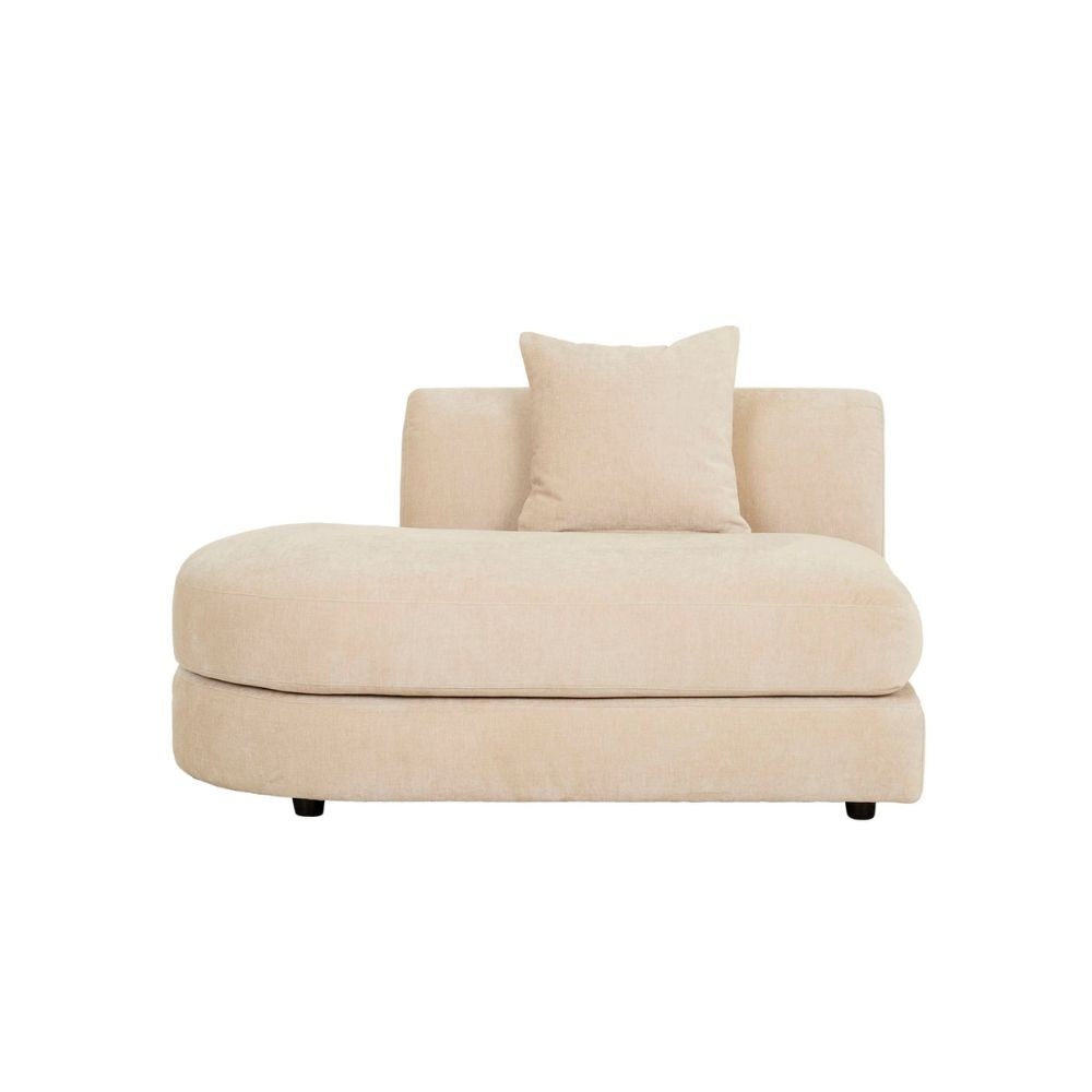 Madrid Curve Sofa Modular in Soft Wheat