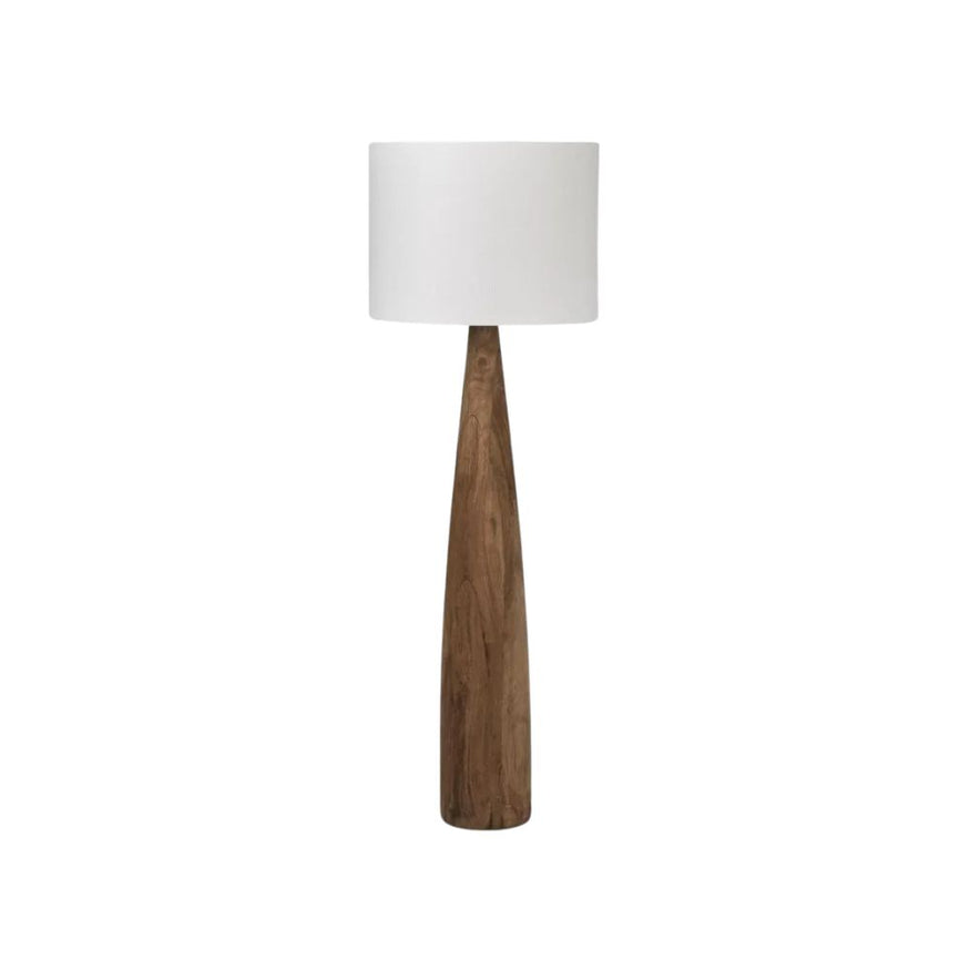 Samson Floor Lamp Saddle Base / White