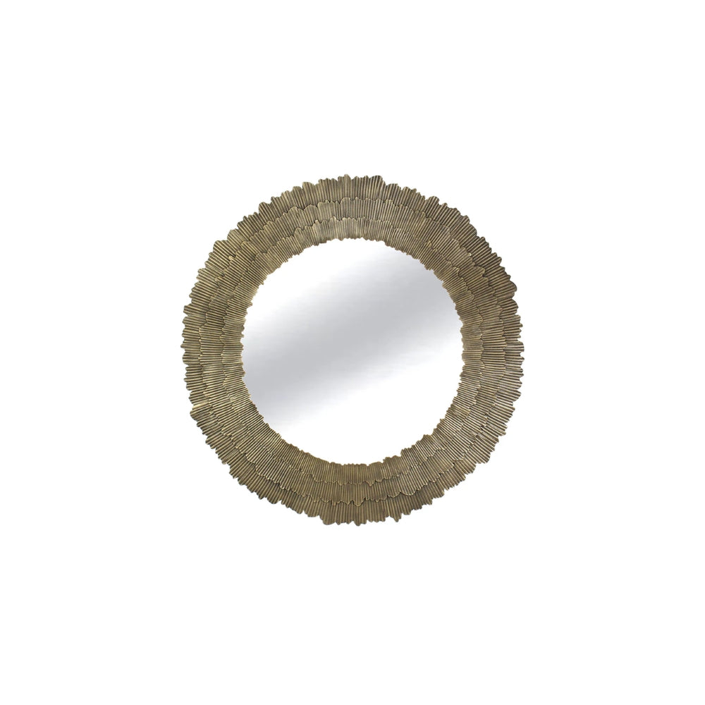 Camilla Mirror in Brass
