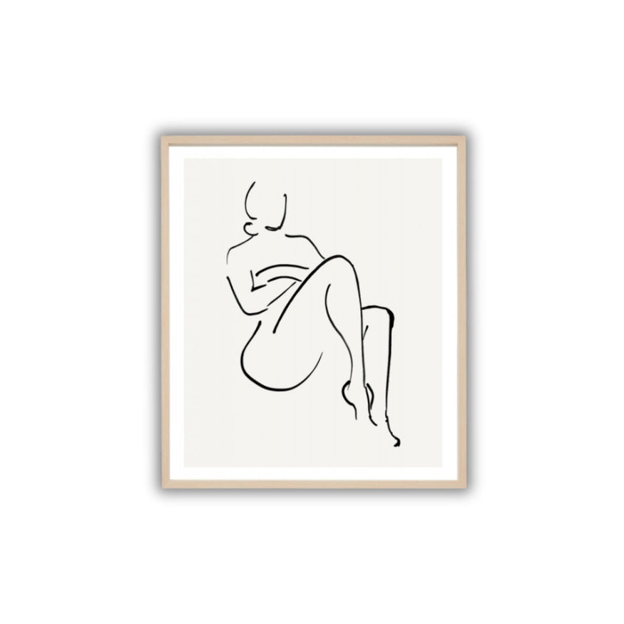 Nude Figure Print