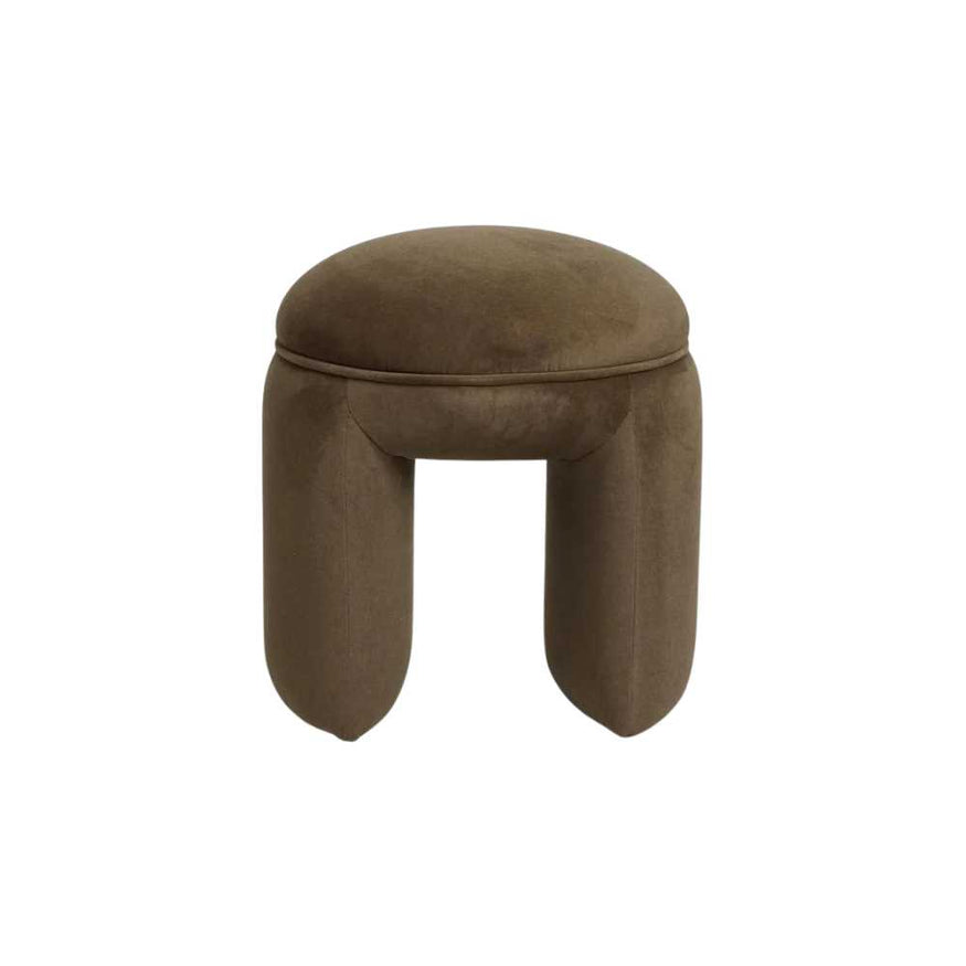 Harper Ottoman in Brown