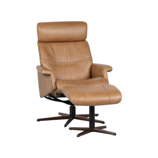 Pascal Recliner in Vintage Leather