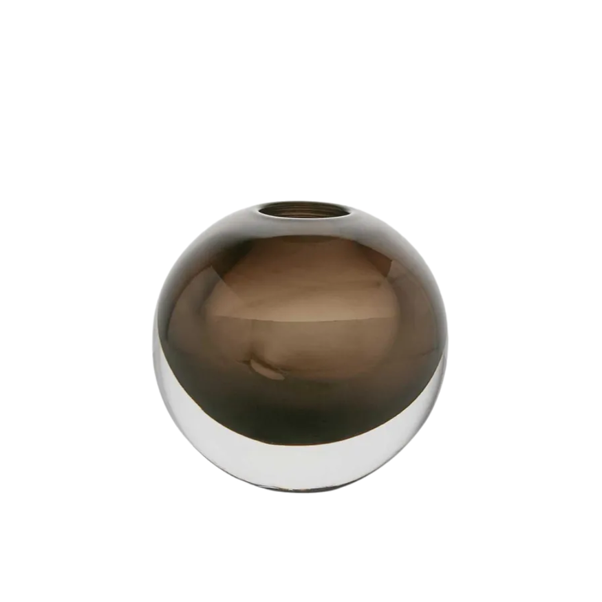 Jaylen Vase Round Amber