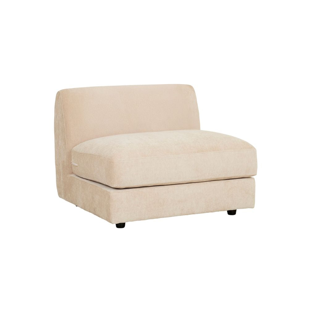 Madrid Curve Sofa Modular in Soft Wheat