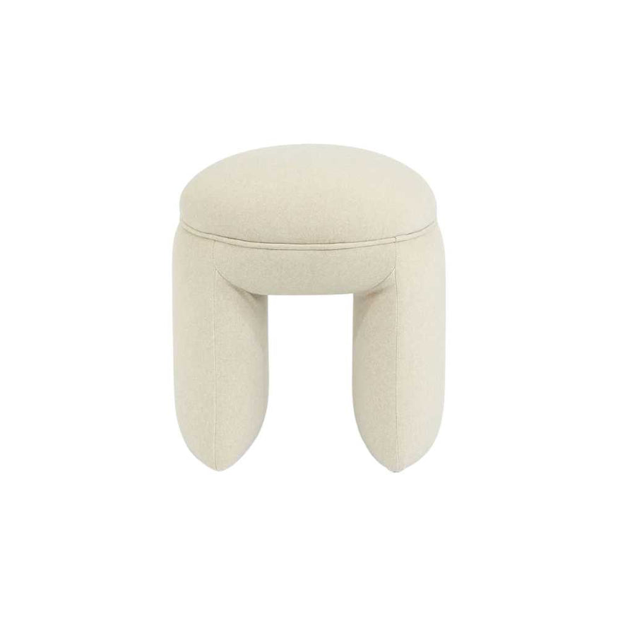 Harper Ottoman in Oatmeal