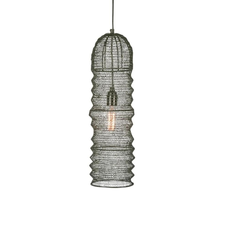 Monash Wire Mesh Ceiling Pendant Black