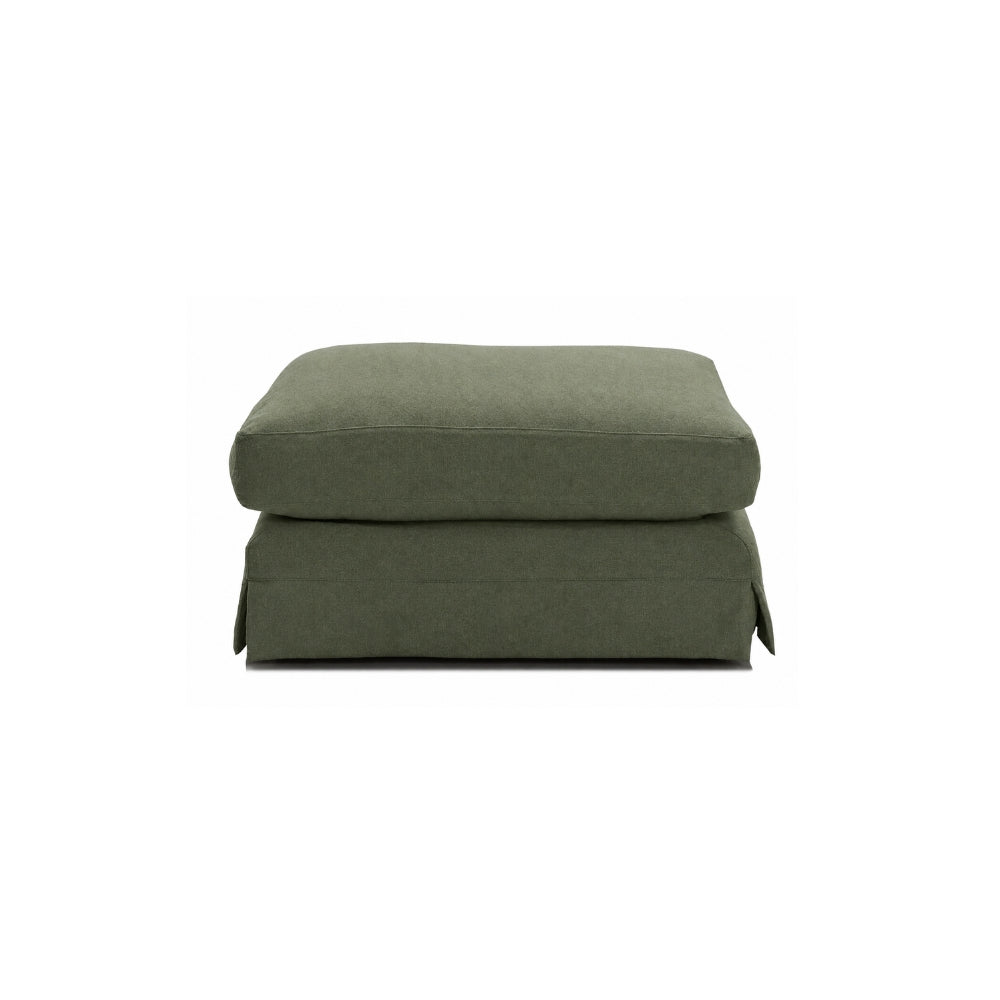 Holiday Sofa Ottoman in Linara