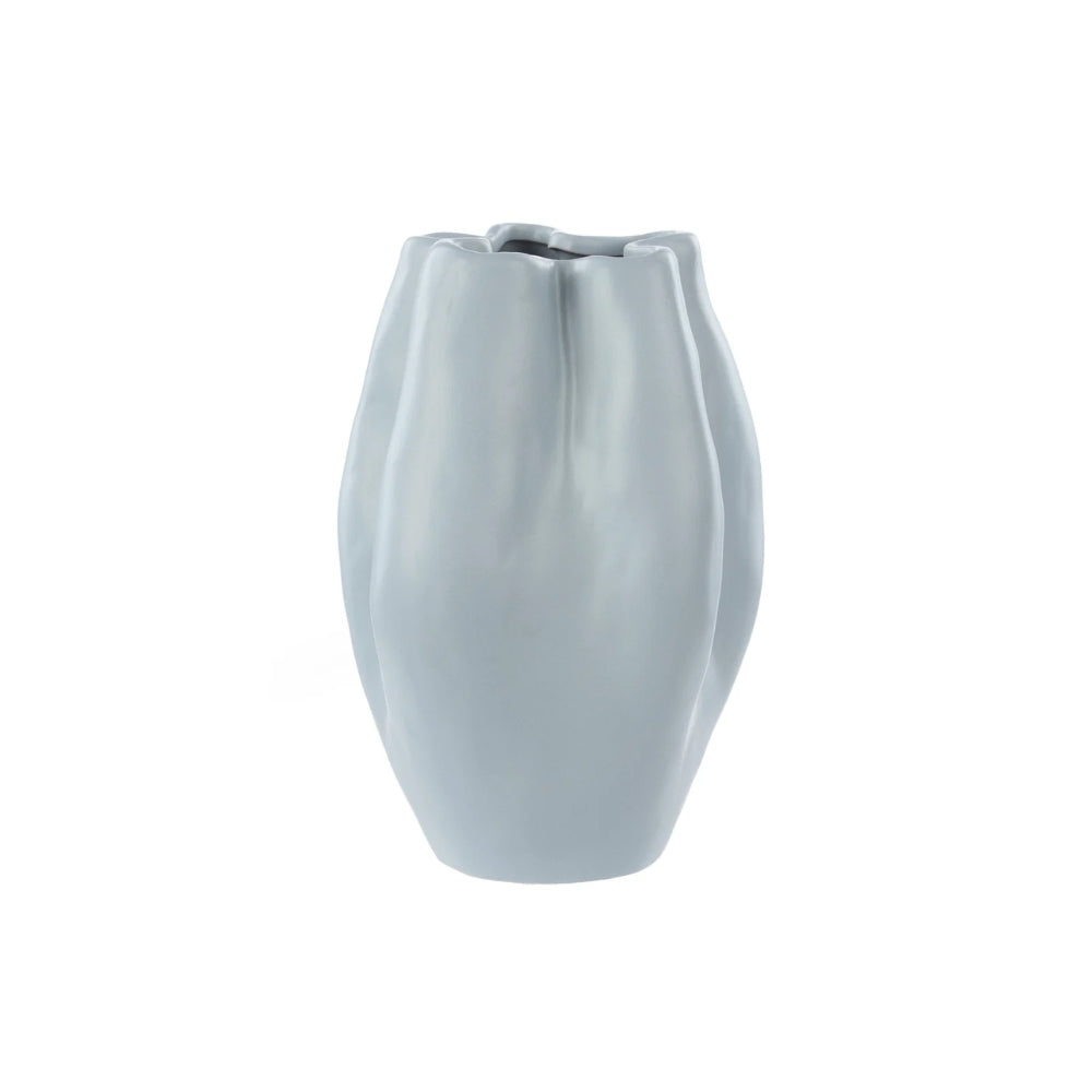 Amalfi Fluid Vase Tall in Blue