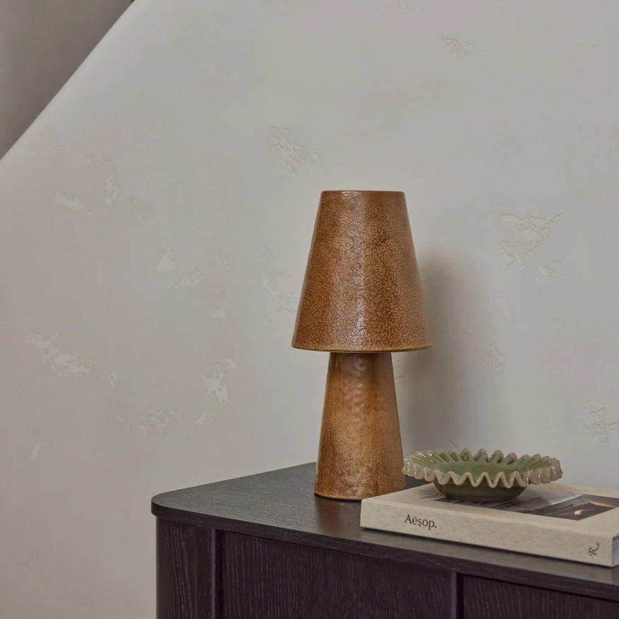 Amalfi Nora Table Lamp in Rust