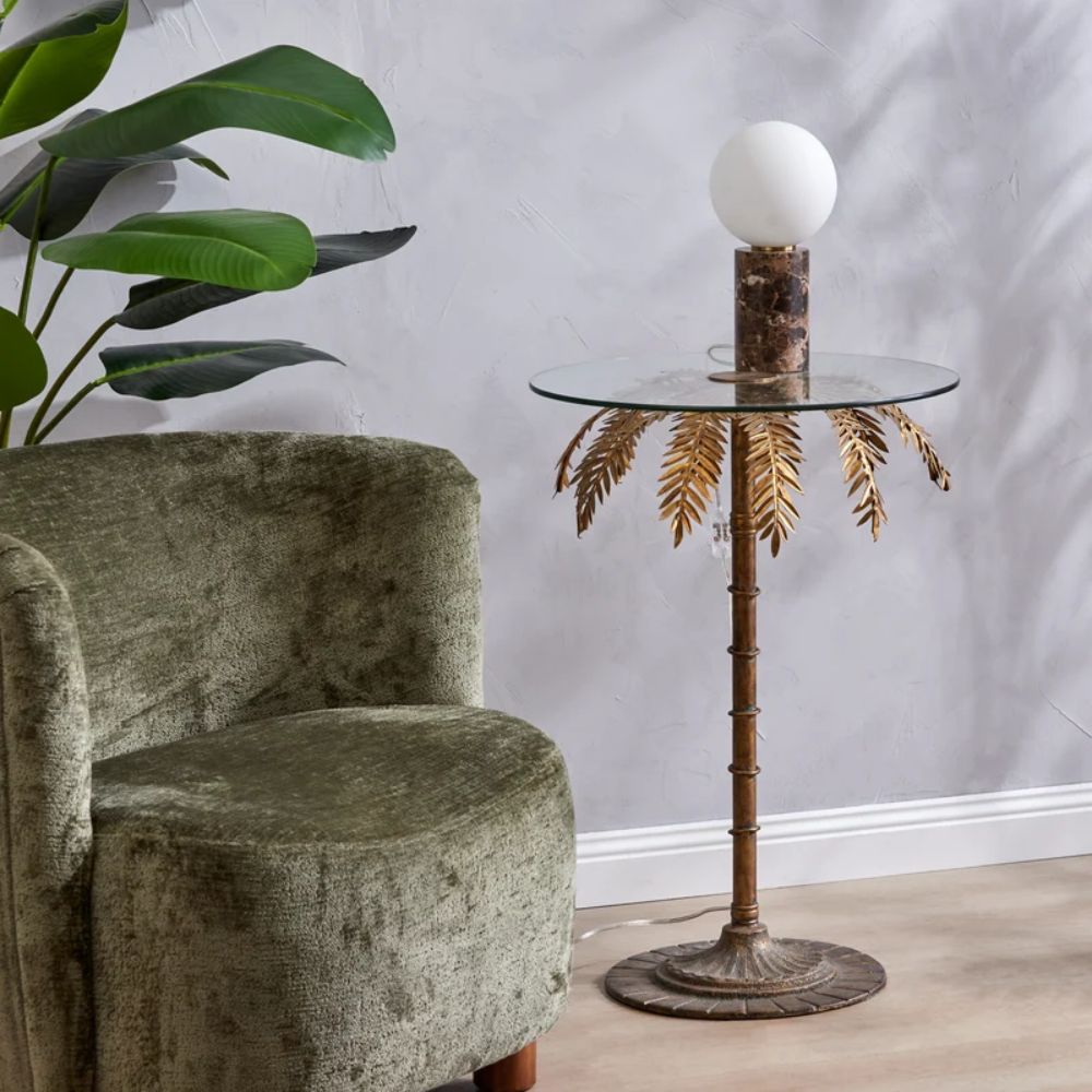 Palm Tree Side Table (KD)