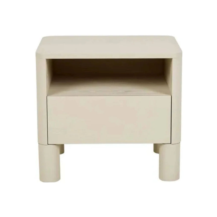 Artie Open Bedside in Putty
