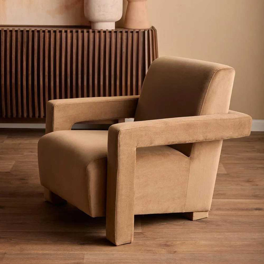 Atelier Armchair in Toffee