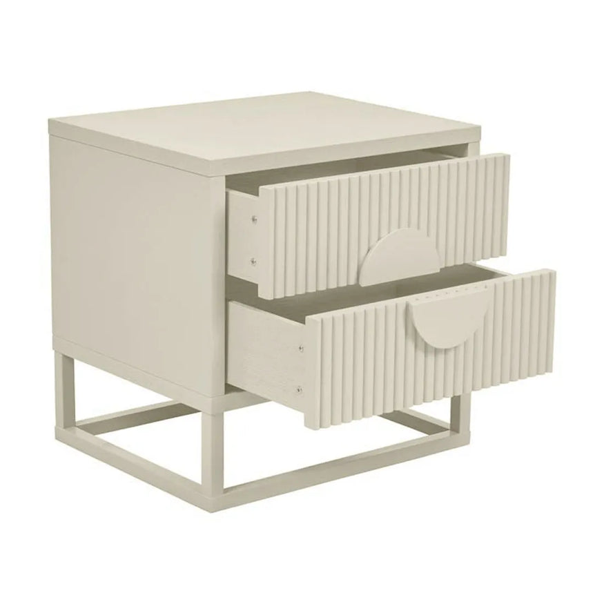 Benjamin Ripple Bedside in Putty