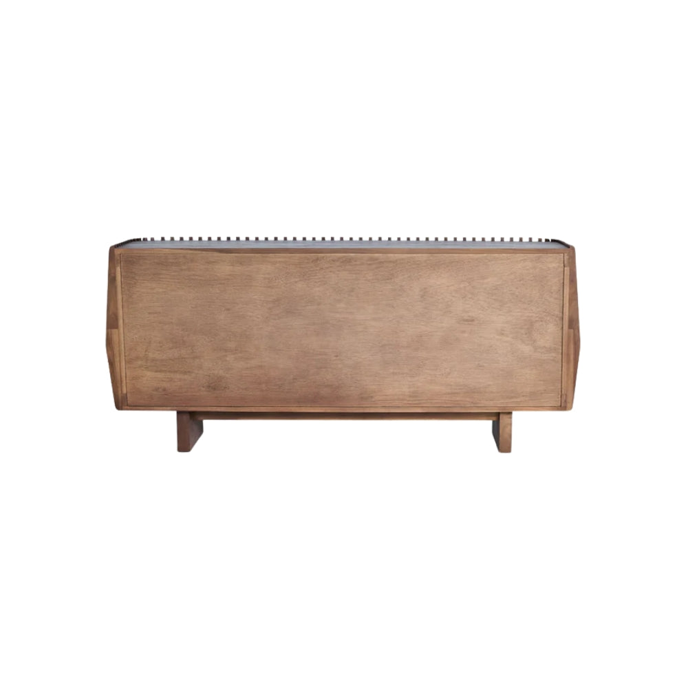 Bow 2 Door Buffet in Dark Walnut