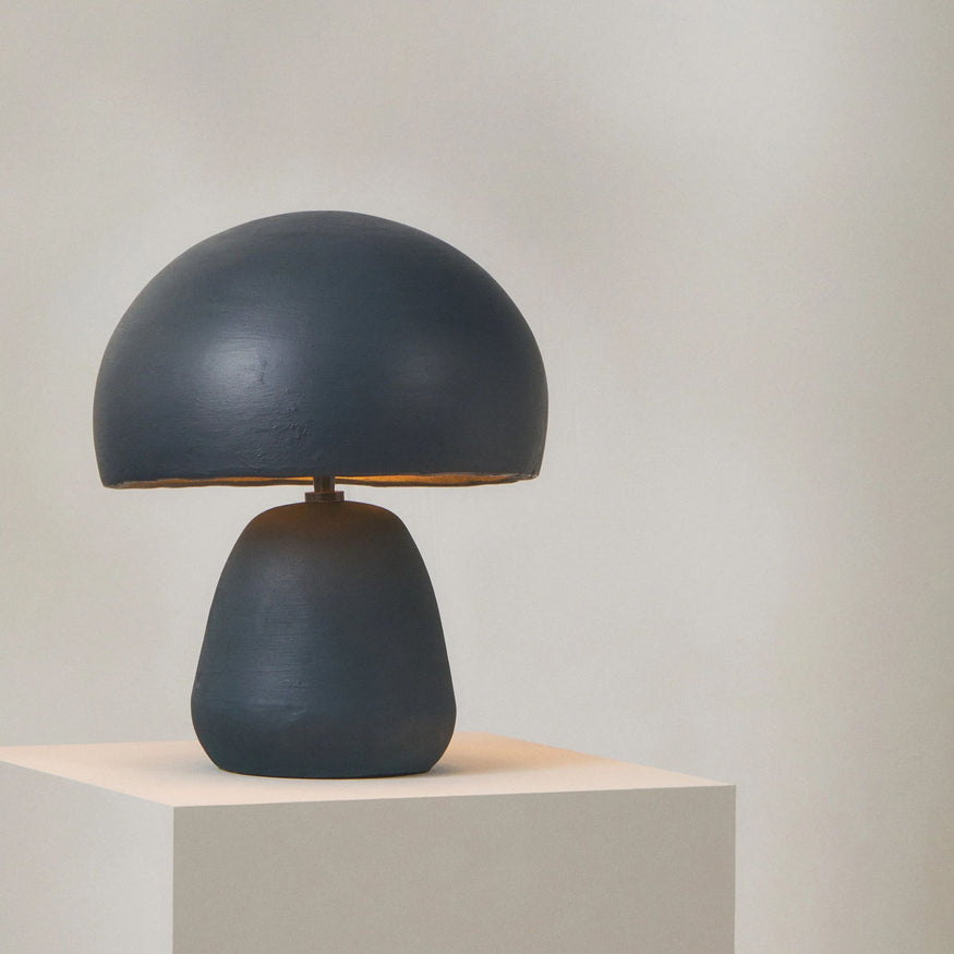 Calvin Navy Table Lamp