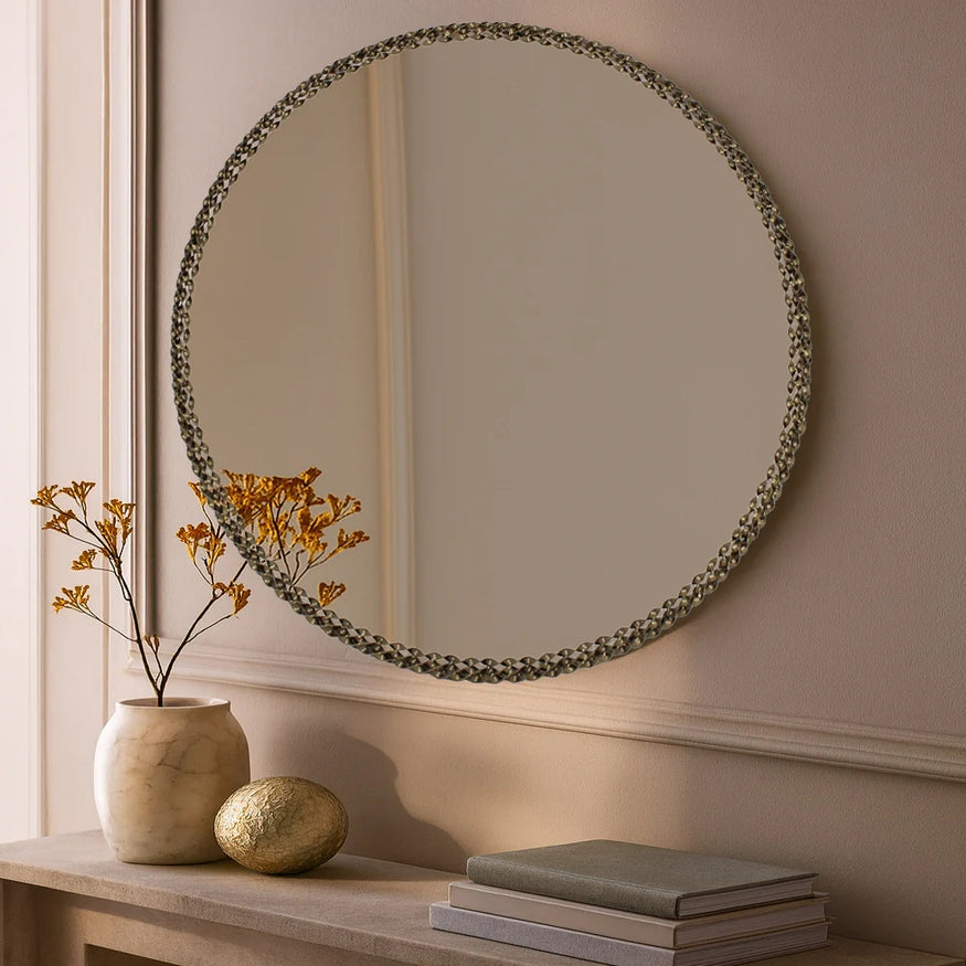 Celeste Mirror in Gold