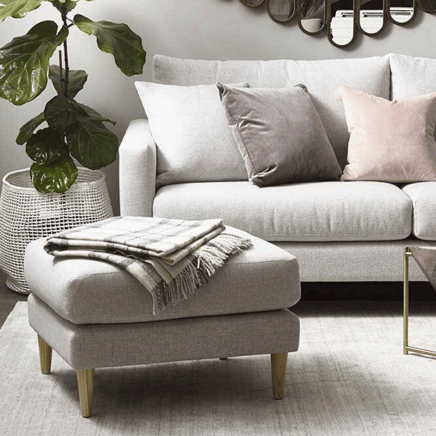 Crawford Sofa Ottoman