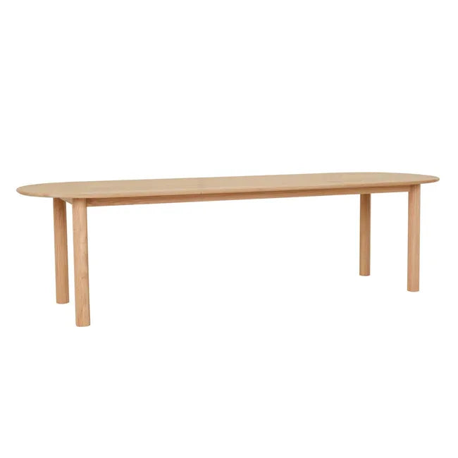 Linea Oslo Oval Dining Table in New Oak