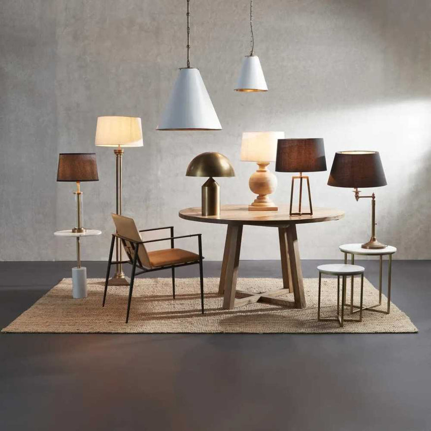 Denver Dining Table in Dark Oak