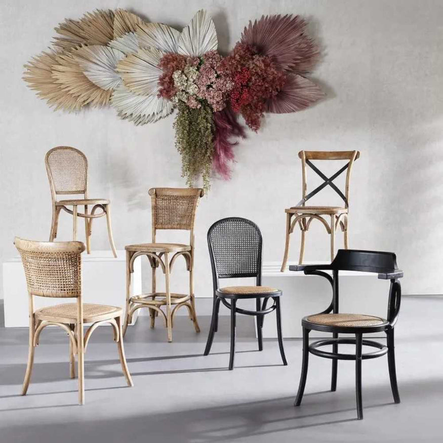 Denver Provincial Dining Chair in Black