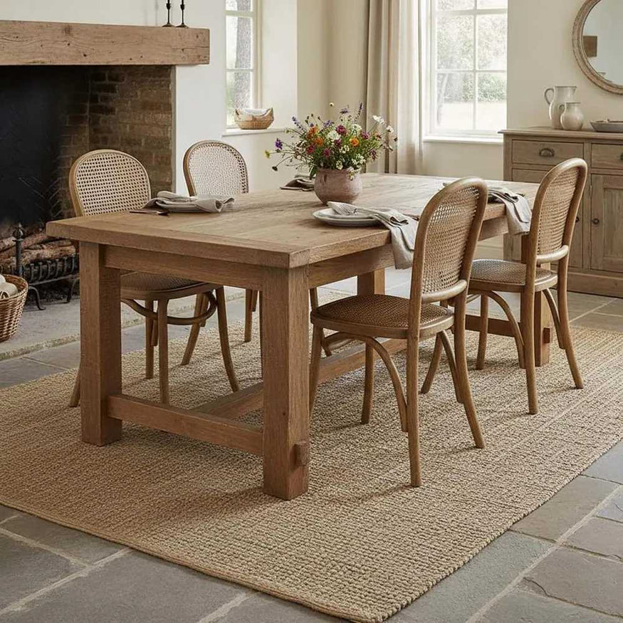 Denver Provincial Dining Chair in Natural