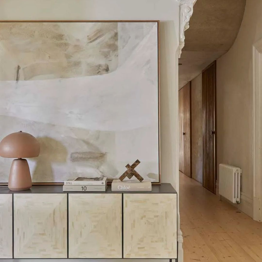 Easton Arch Table Lamp in Clay