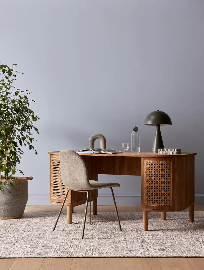 Easton Dome Table Lamp in Berry
