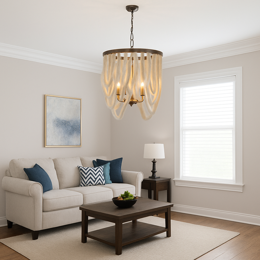 Evita Beaded Chandelier
