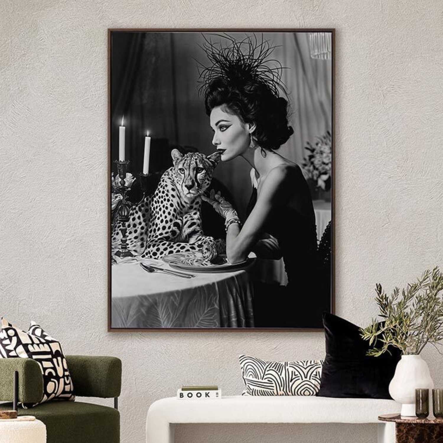 Feline Couture Canvas