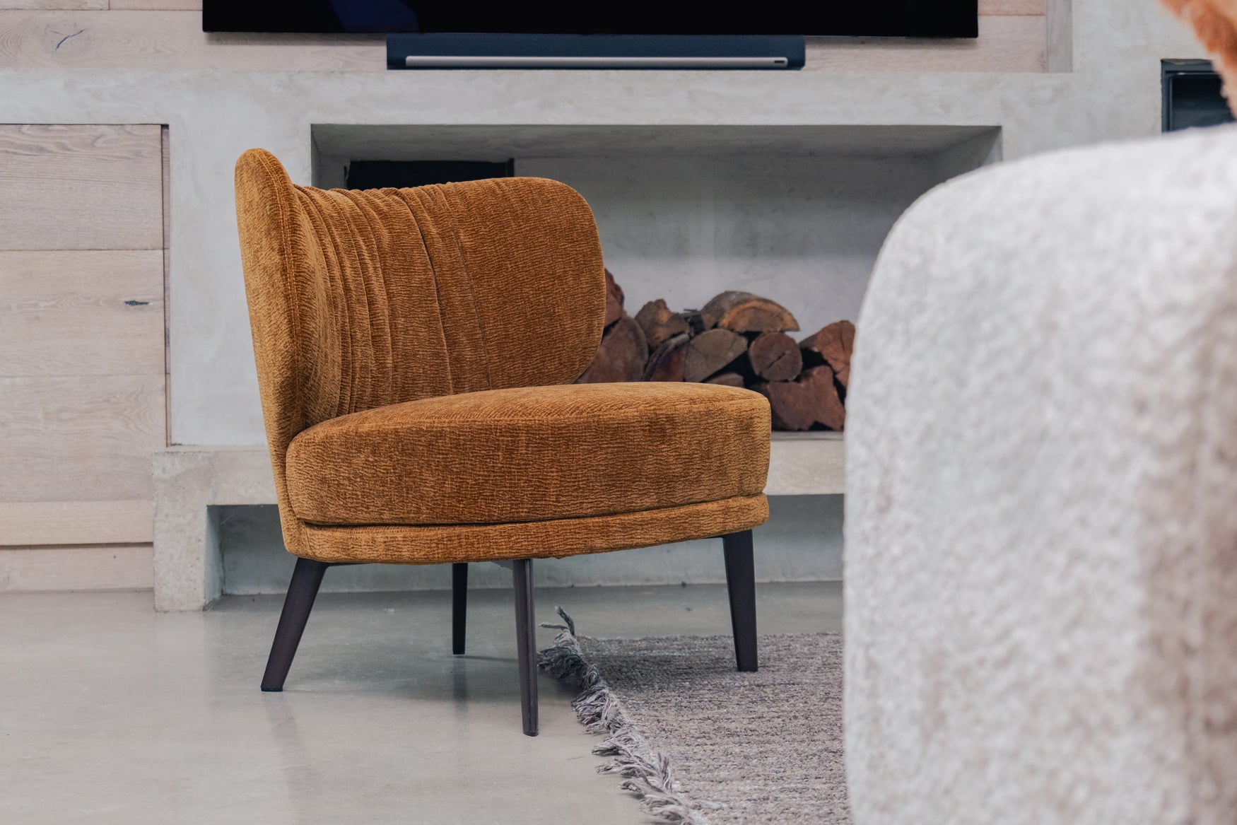 Gatsby Occasional Chair in Mustard