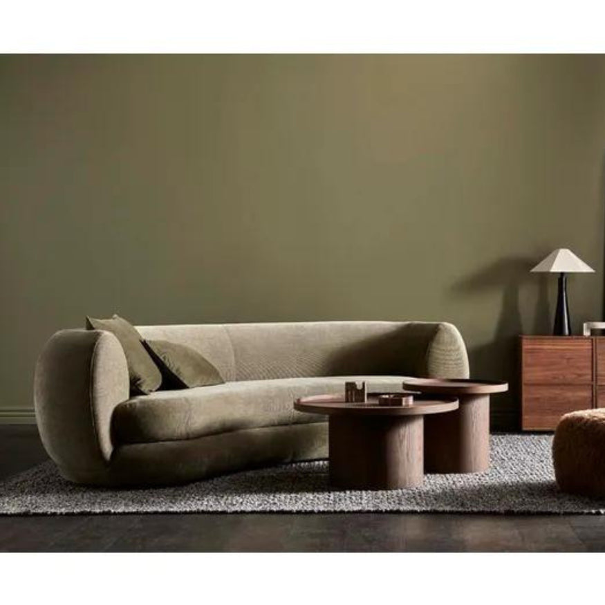 Hugo Vera Sofa in Copeland Olive