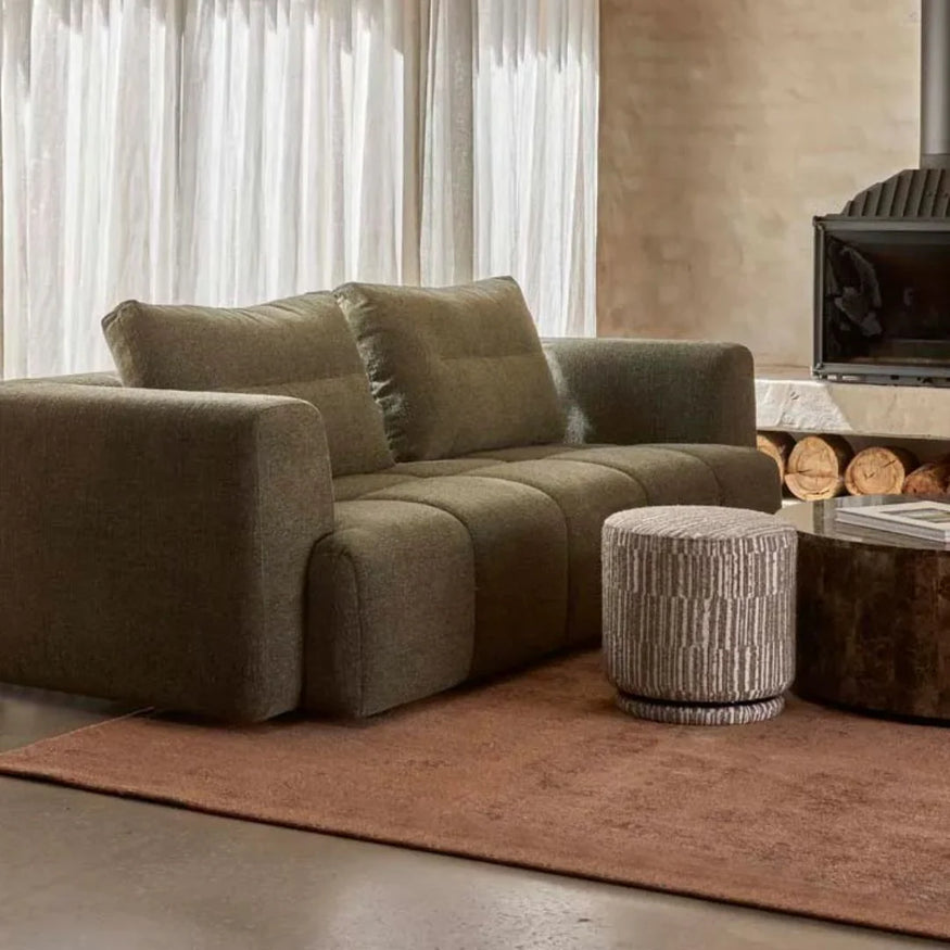 Kennedy Ridge Swivel Ottoman