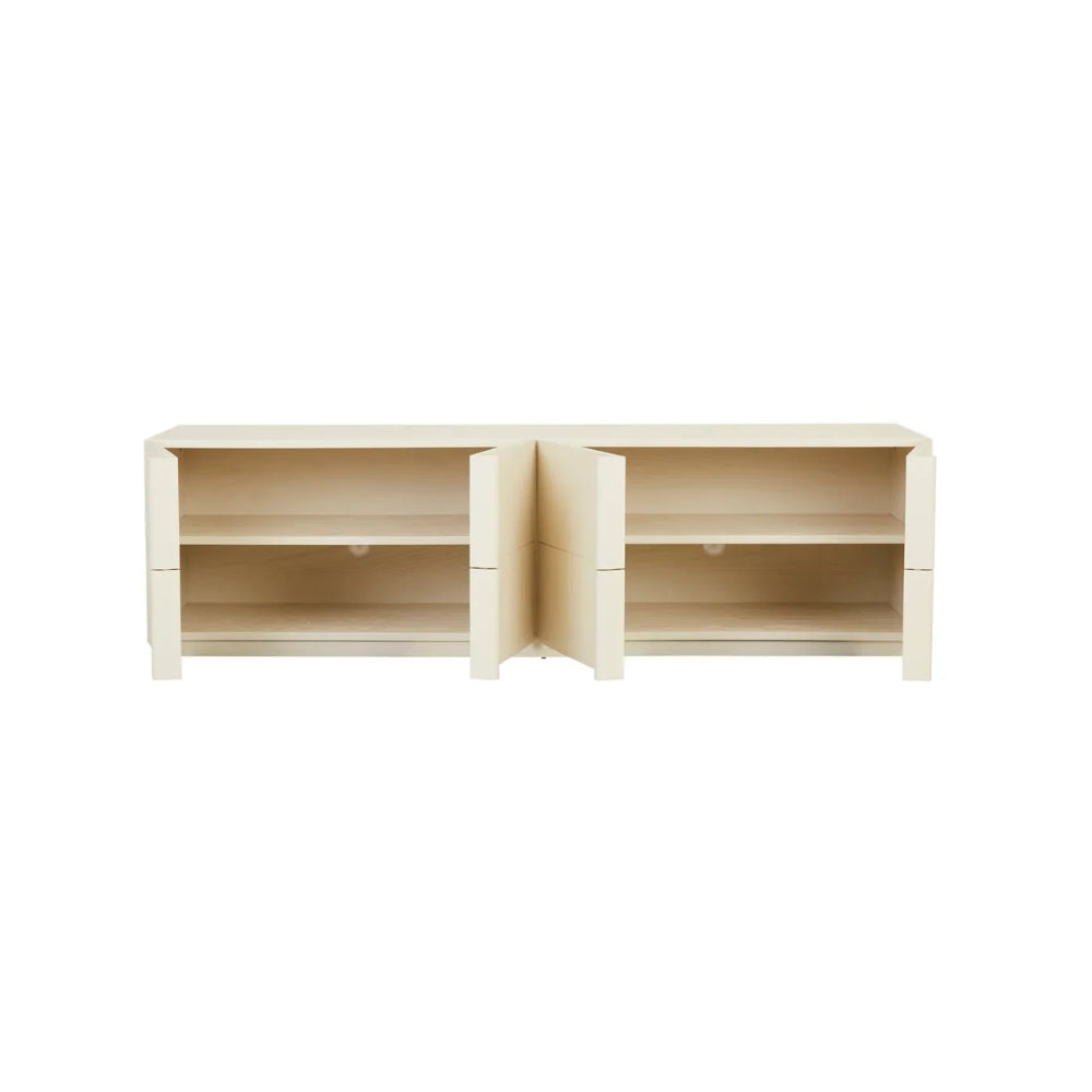 Kin 4 Door TV Unit in Shell