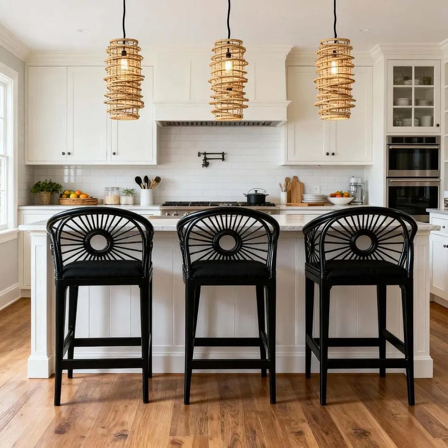 Kubu Ceiling Pendant Small in Natural